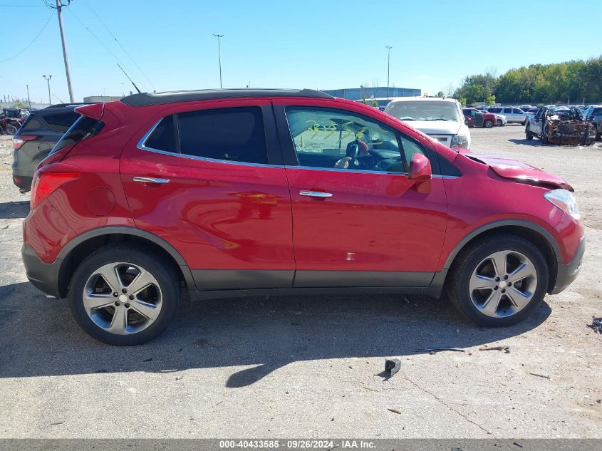 2013 Buick Encore Convenience VIN: KL4CJBSB8DB125286 Lot: 40433585