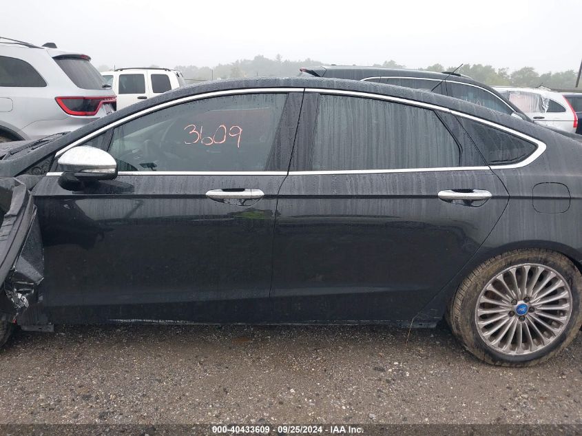 2013 Ford Fusion Titanium VIN: 3FA6P0K95DR167760 Lot: 40433609