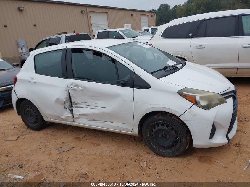 2015 Toyota Yaris VIN: VNKKTUD39FA046125 Lot: 40433610