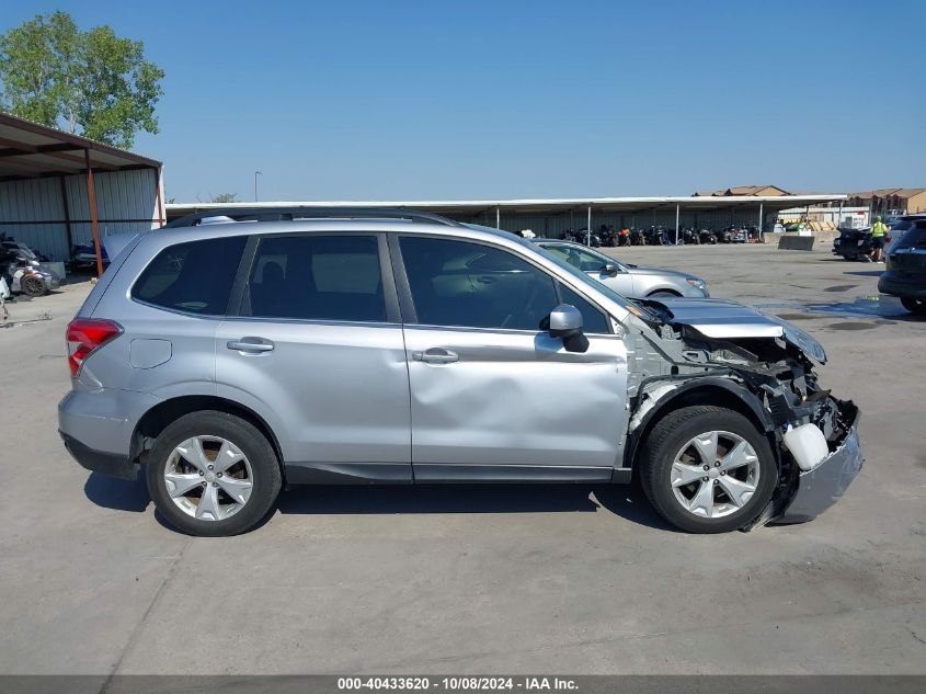 2016 Subaru Forester 2.5I Limited VIN: JF2SJAHC7GH523250 Lot: 40433620