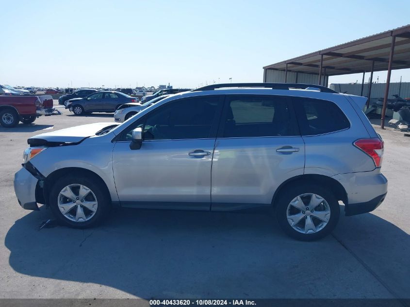 2016 Subaru Forester 2.5I Limited VIN: JF2SJAHC7GH523250 Lot: 40433620