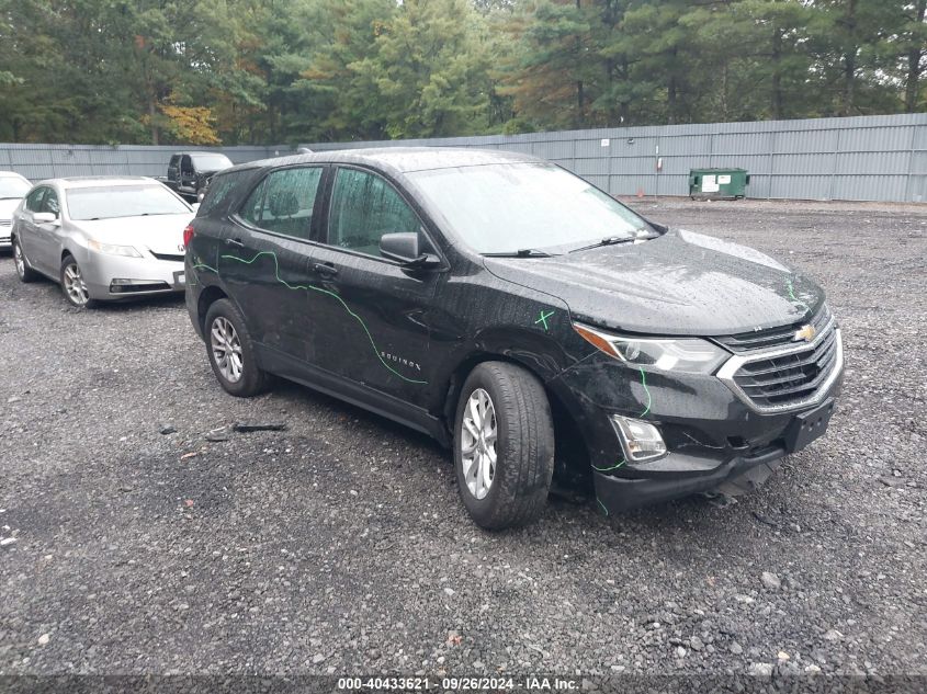 2019 CHEVROLET EQUINOX LS - 3GNAXSEV8KL125924