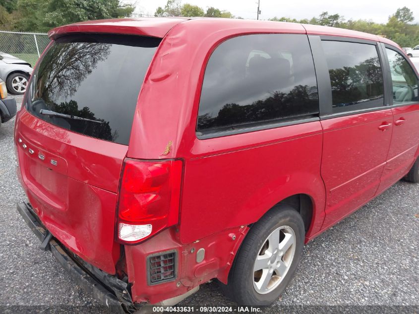 2012 Dodge Grand Caravan Se VIN: 2C4RDGBGXCR407106 Lot: 40433631