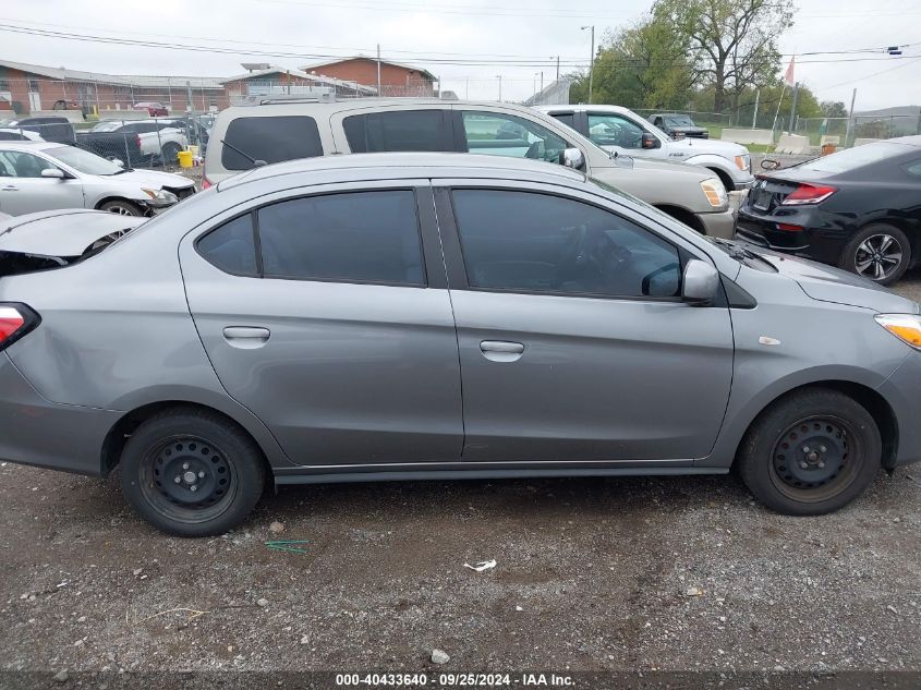 2021 Mitsubishi Mirage G4 Carbonite Edition/Es/Le VIN: ML32FUFJ6MHF04418 Lot: 40433640