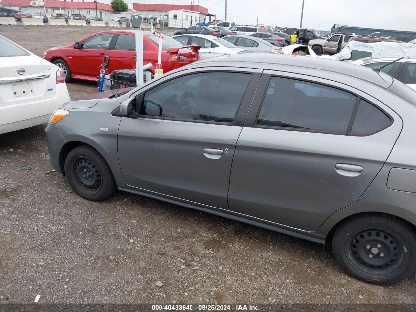 2021 Mitsubishi Mirage G4 Carbonite Edition/Es/Le VIN: ML32FUFJ6MHF04418 Lot: 40433640