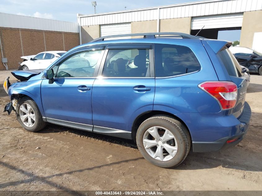 2015 Subaru Forester 2.5I Limited VIN: JF2SJAHC6FH453562 Lot: 40433643