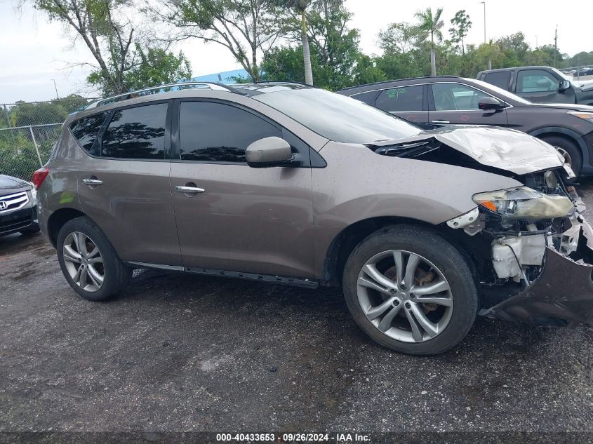 2011 Nissan Murano S/Sl/Le VIN: JN8AZ1MW2BW181458 Lot: 40433653