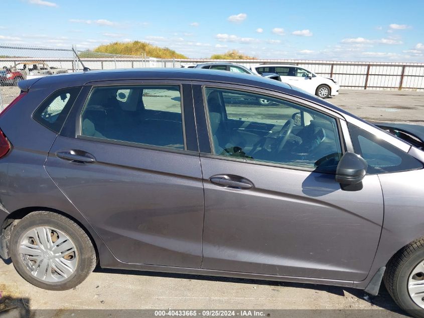 2018 Honda Fit Lx VIN: 3HGGK5H47JM727813 Lot: 40433665