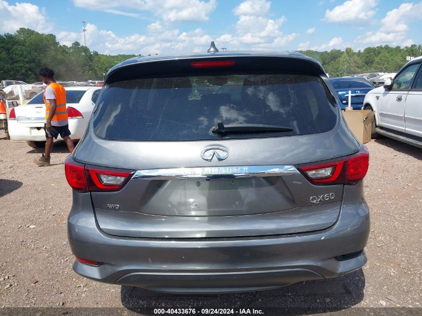 2019 Infiniti Qx60 Pure VIN: 5N1DL0MM9KC568038 Lot: 40433676