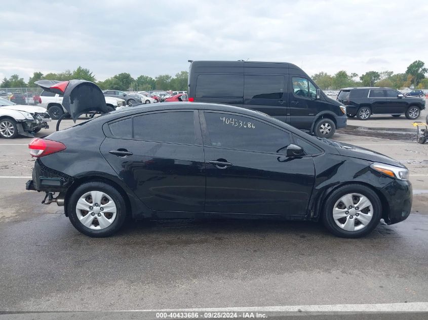 2017 Kia Forte Lx VIN: 3KPFK4A70HE099395 Lot: 40433686