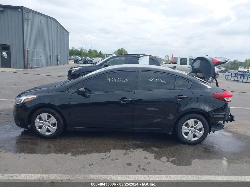 2017 Kia Forte Lx VIN: 3KPFK4A70HE099395 Lot: 40433686