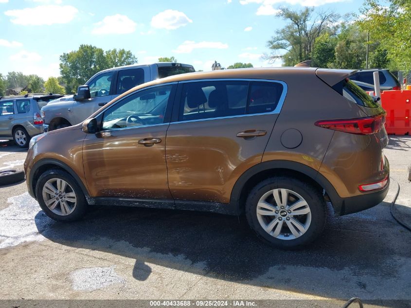 2017 Kia Sportage Lx VIN: KNDPM3AC8H7121486 Lot: 40433688