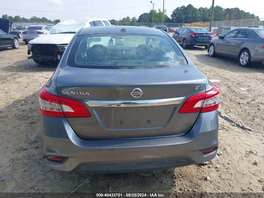 2018 Nissan Sentra Sv VIN: 3N1AB7APXJL624544 Lot: 40433701