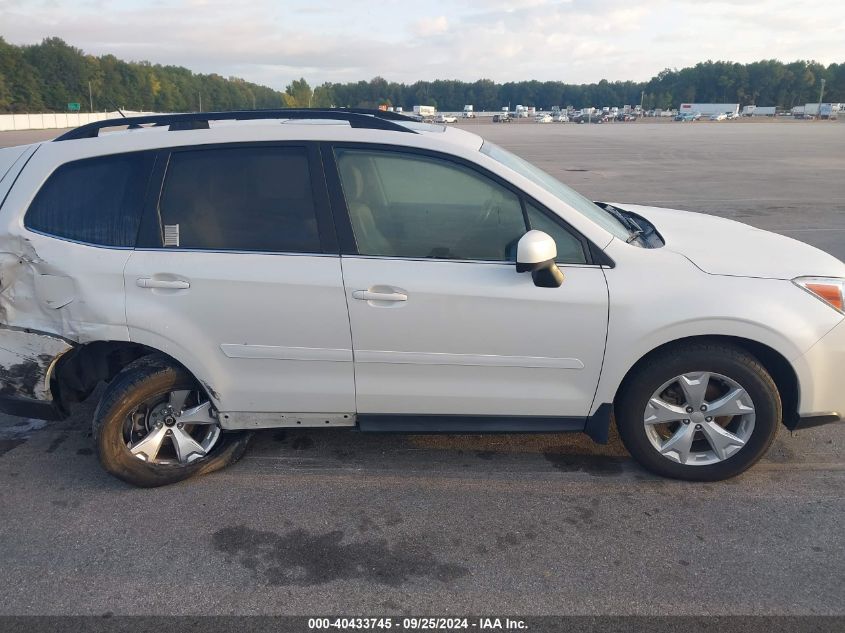 2014 Subaru Forester 2.5I Limited VIN: JF2SJAHCXEH427433 Lot: 40433745