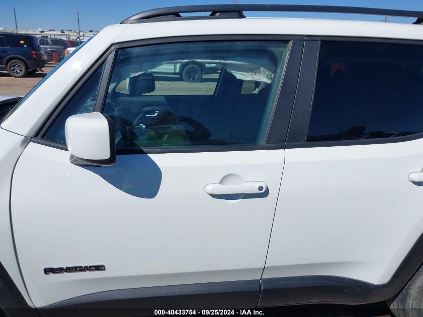 2018 Jeep Renegade Latitude Fwd VIN: ZACCJABB5JPH74383 Lot: 40433754