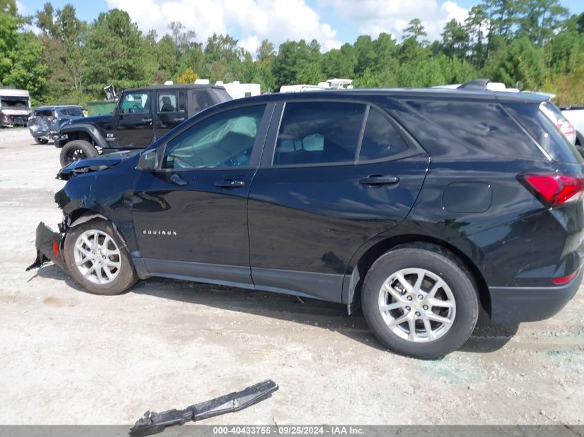 2022 Chevrolet Equinox Fwd Ls VIN: 2GNAXHEV9N6150763 Lot: 40433755