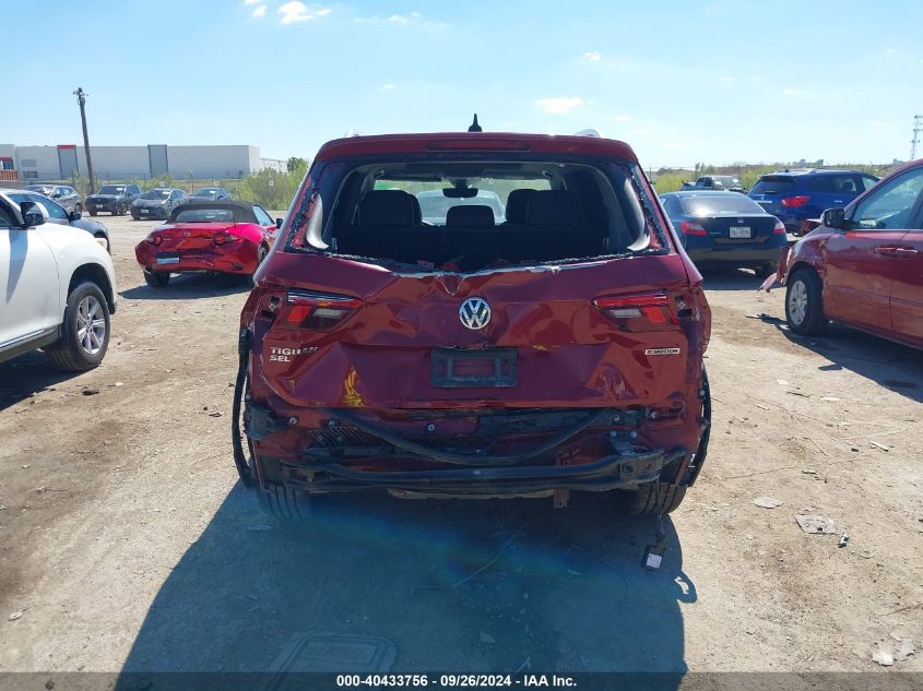 2021 Volkswagen Tiguan Se/Se R-Line Black/Sel VIN: 3VV2B7AX8MM123007 Lot: 40433756