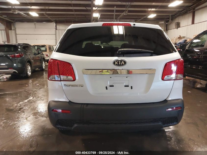 2012 Kia Sorento Lx VIN: 5XYKT4A13CG237613 Lot: 40433769