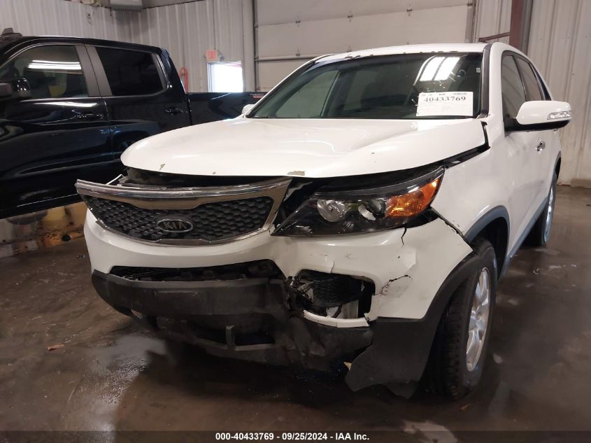 2012 Kia Sorento Lx VIN: 5XYKT4A13CG237613 Lot: 40433769