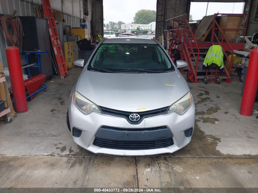 2014 Toyota Corolla Le VIN: 5YFBURHE7EP078886 Lot: 40433772