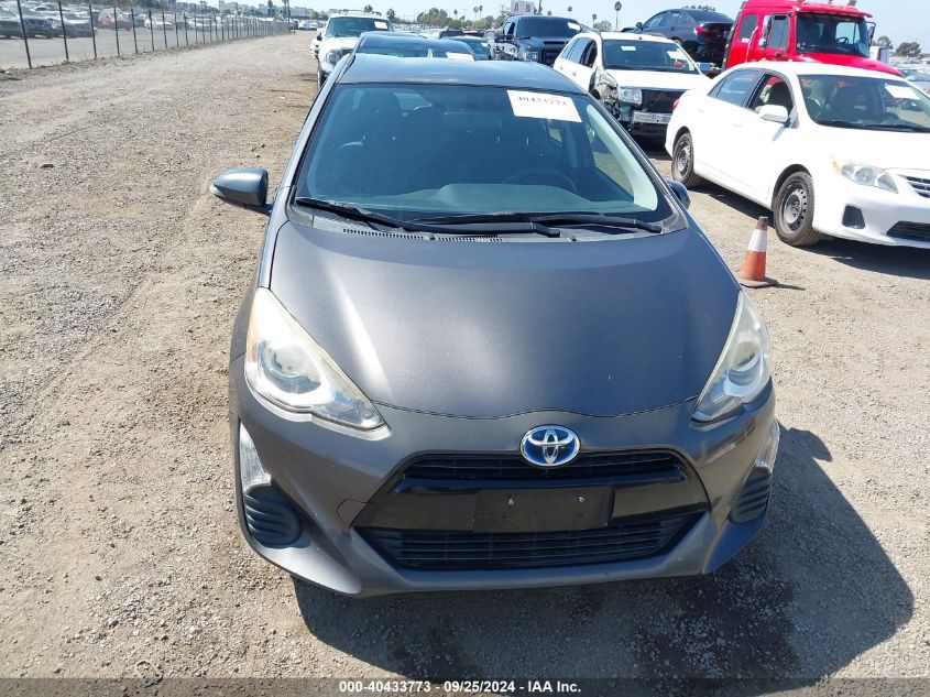 JTDKDTB31G1116429 2016 Toyota Prius C Two