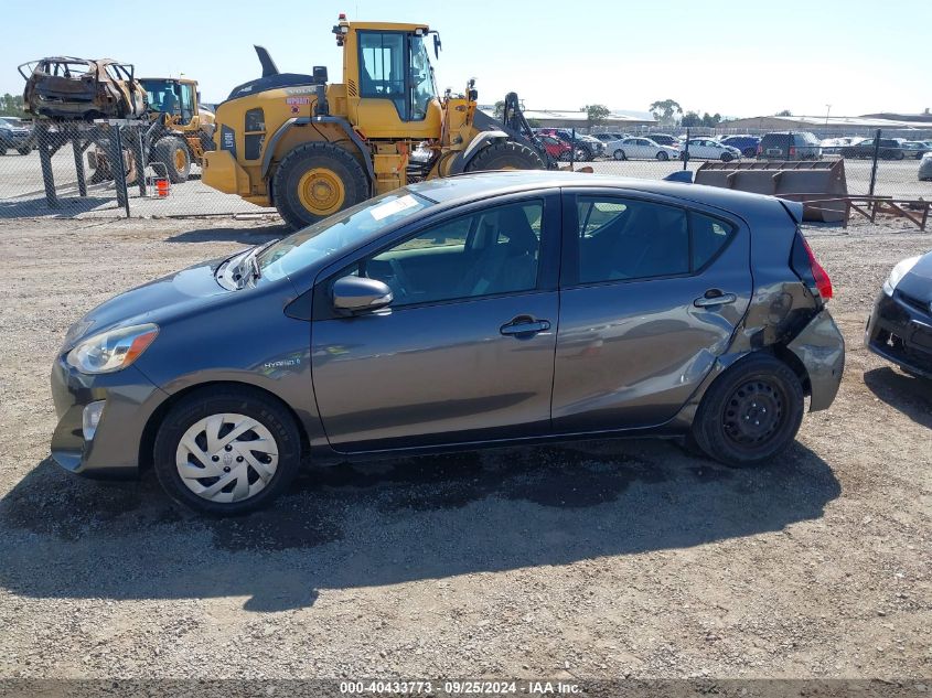 JTDKDTB31G1116429 2016 Toyota Prius C Two