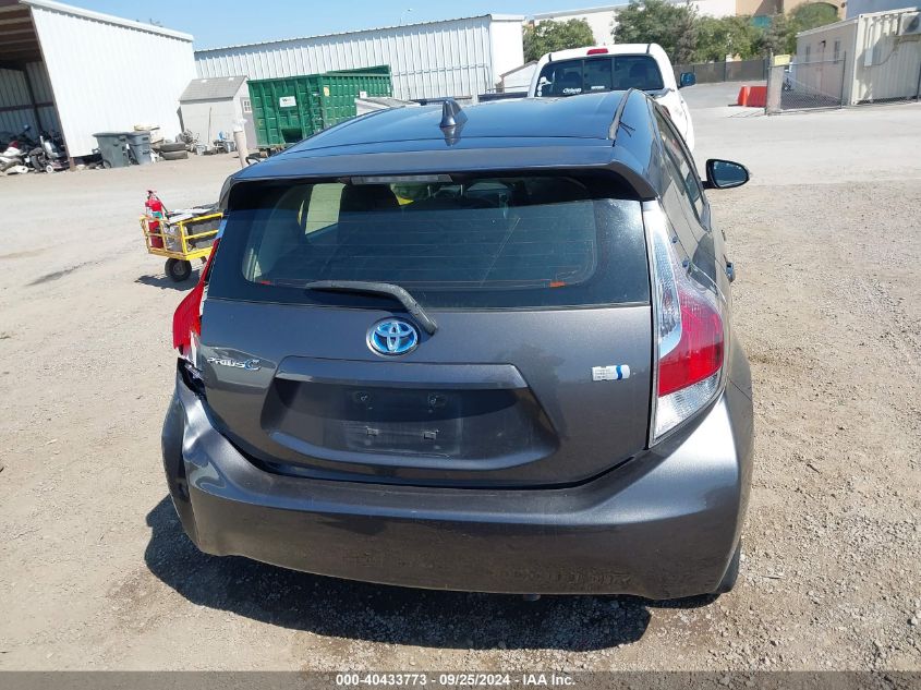 JTDKDTB31G1116429 2016 Toyota Prius C Two