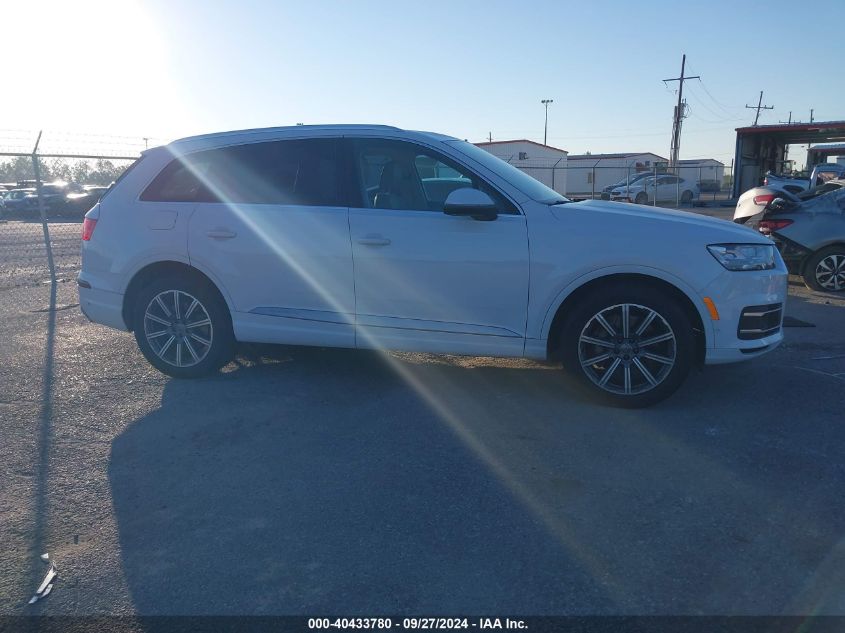 2019 Audi Q7 55 Premium VIN: WA1VAAF77KD017364 Lot: 40433780