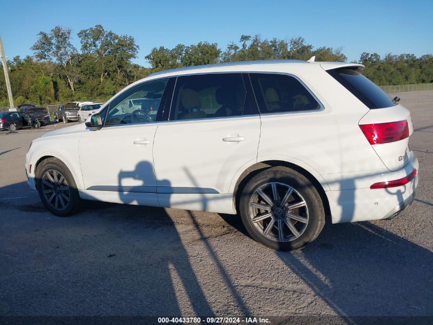 2019 Audi Q7 55 Premium VIN: WA1VAAF77KD017364 Lot: 40433780