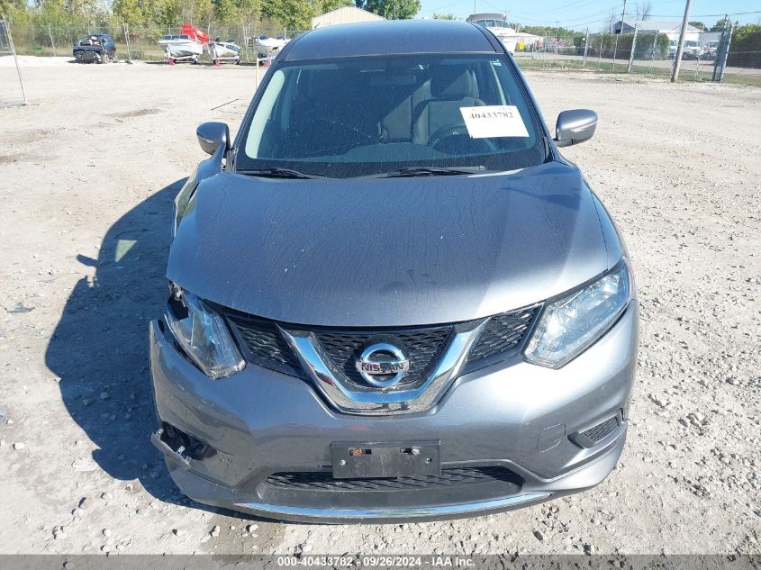 2015 Nissan Rogue S/Sl/Sv VIN: KNMAT2MV6FP579721 Lot: 40433782