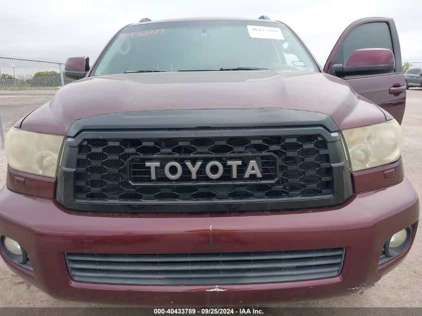 2008 Toyota Sequoia Sr5 5.7L V8 VIN: 5TDBY64A18S009001 Lot: 40433789