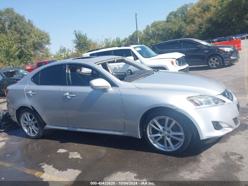 2007 Lexus Is 250 VIN: JTHCK262172011193 Lot: 40433820