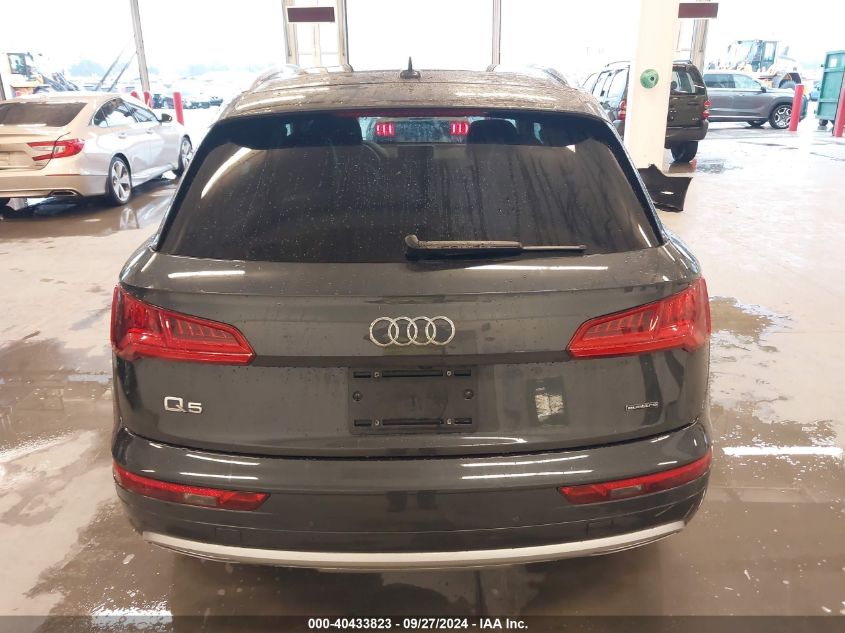 2019 Audi Q5 45 Premium VIN: WA1BNAFY7K2079875 Lot: 40433823