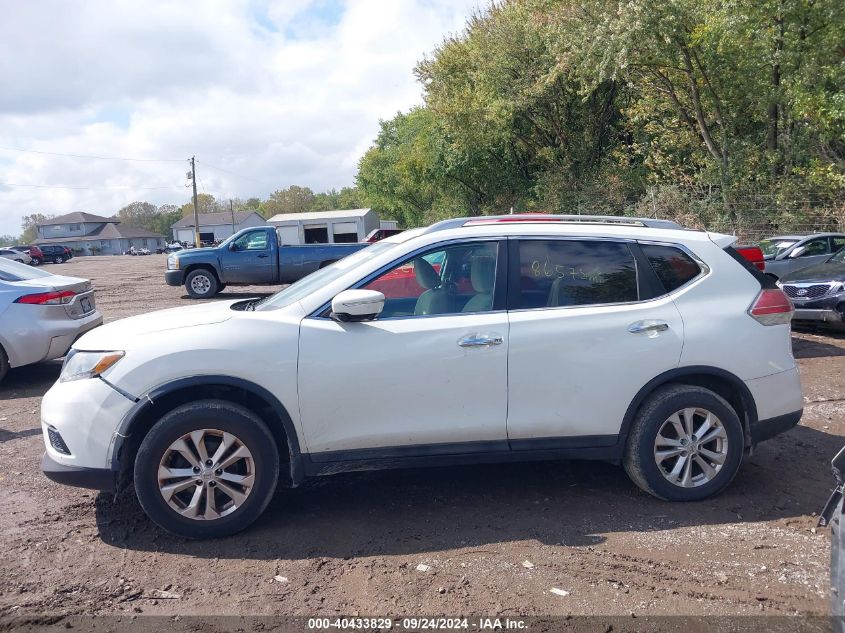 2015 Nissan Rogue Sv VIN: 5N1AT2MV1FC843320 Lot: 40433829