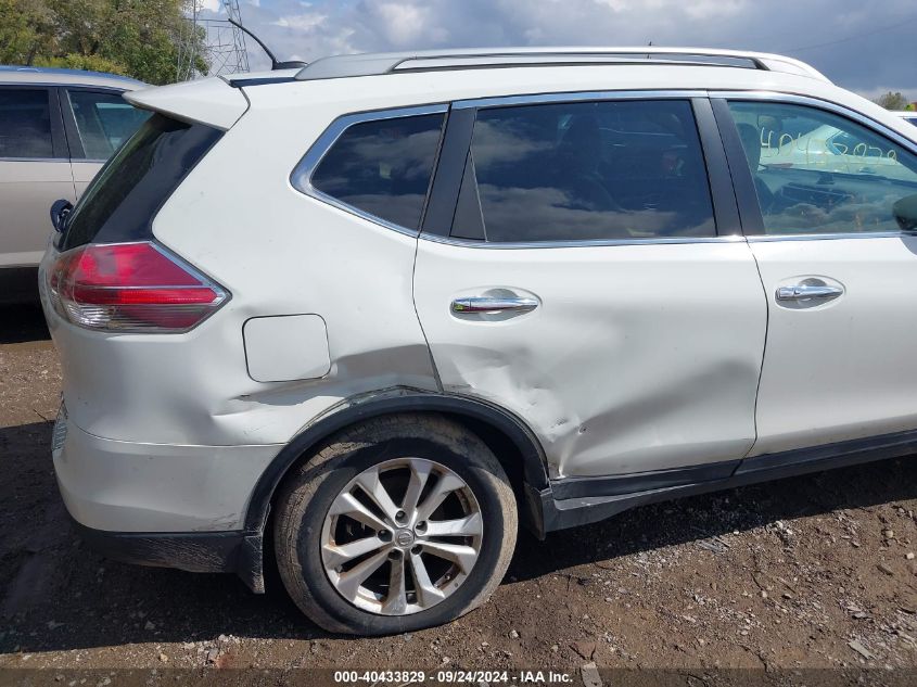 2015 Nissan Rogue Sv VIN: 5N1AT2MV1FC843320 Lot: 40433829