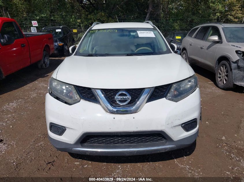 2015 Nissan Rogue Sv VIN: 5N1AT2MV1FC843320 Lot: 40433829