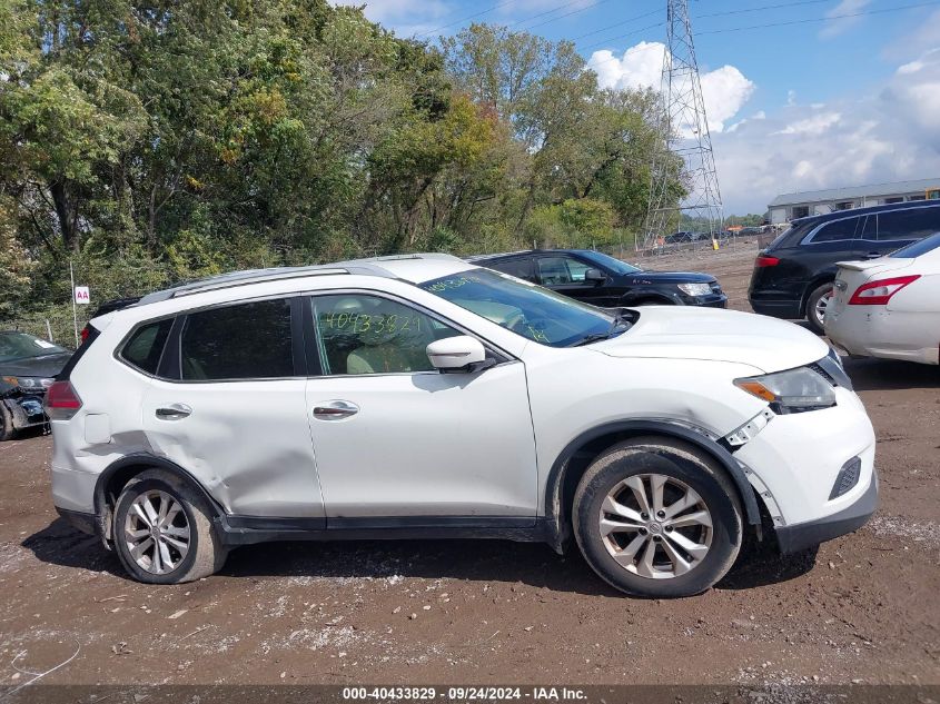 2015 Nissan Rogue Sv VIN: 5N1AT2MV1FC843320 Lot: 40433829