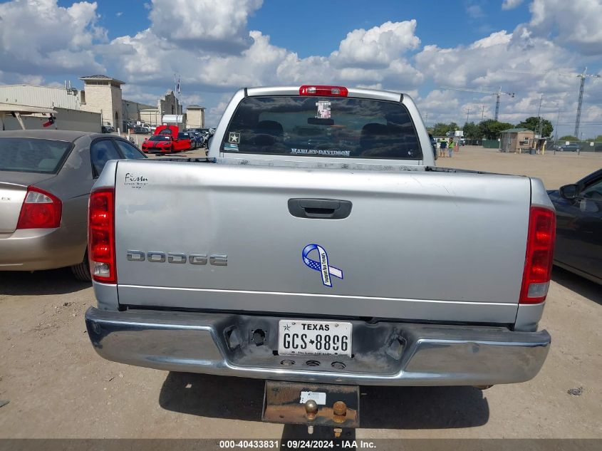 2002 Dodge Ram 1500 St VIN: 1D7HA16KX2J234972 Lot: 40433831