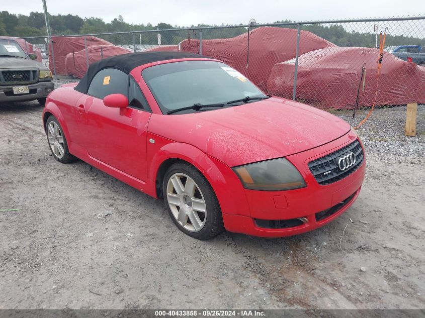 2004 Audi Tt 1.8L VIN: TRUUT28N141019053 Lot: 40433858