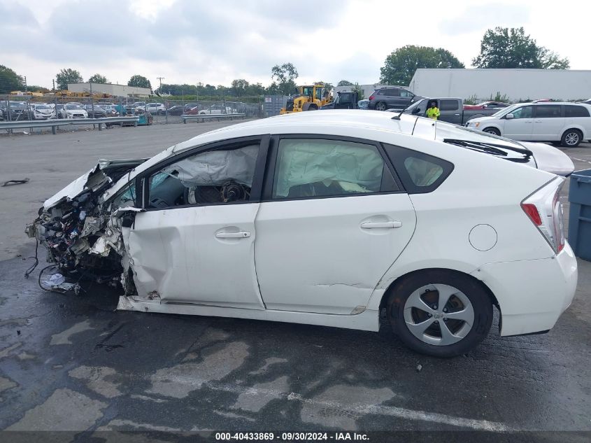 2013 Toyota Prius VIN: JTDKN3DU9D1646422 Lot: 40433869