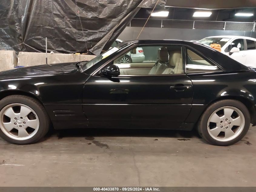 WDBFA68F9XF180524 1999 Mercedes-Benz Sl 500