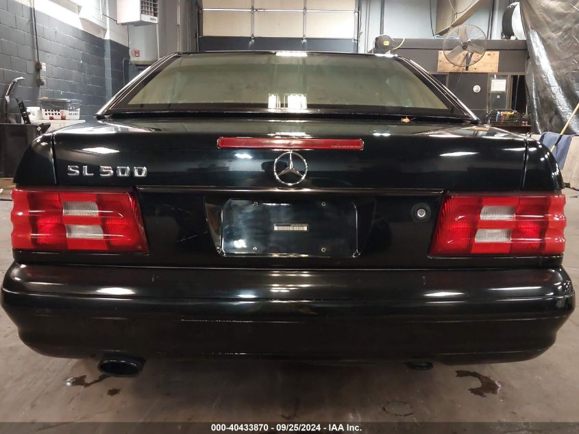 WDBFA68F9XF180524 1999 Mercedes-Benz Sl 500