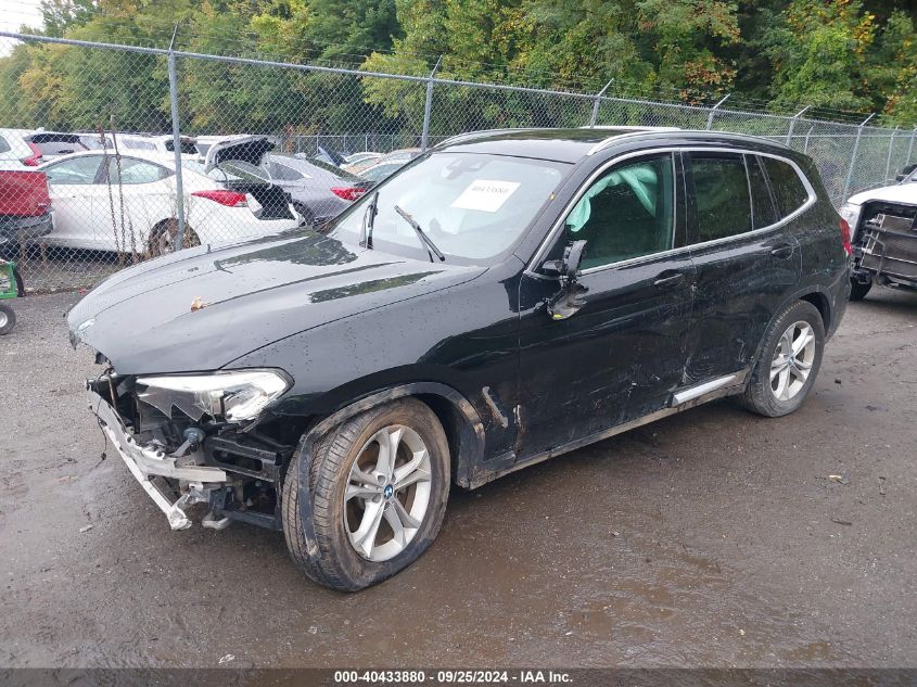 VIN 5UXTR7C51KLF34159 2019 BMW X3, Sdrive30I no.2