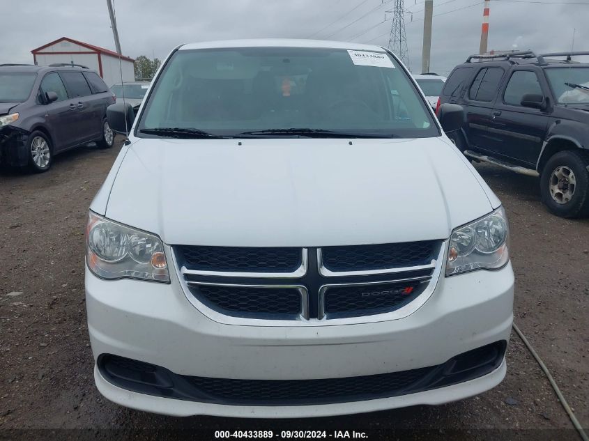 2017 Dodge Grand Caravan Se VIN: 2C4RDGBG7HR617315 Lot: 40433889