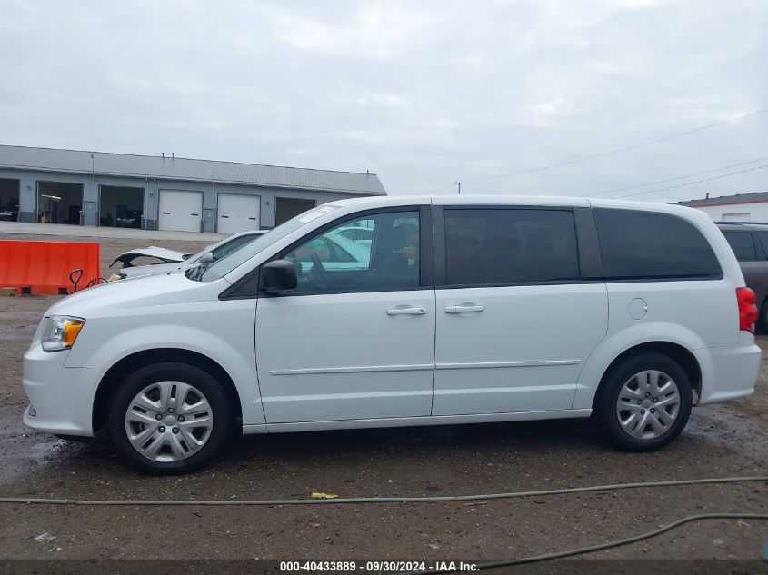 2017 Dodge Grand Caravan Se VIN: 2C4RDGBG7HR617315 Lot: 40433889