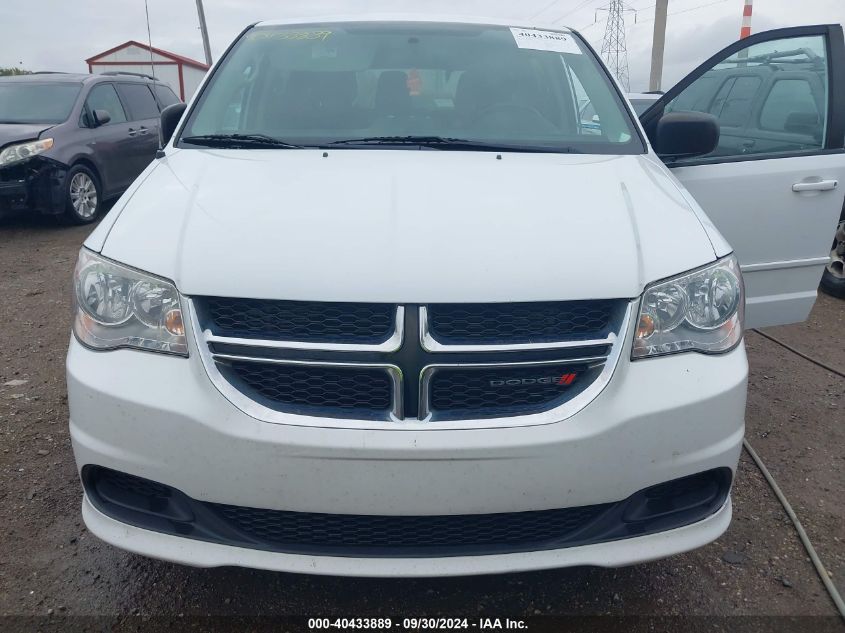 2017 Dodge Grand Caravan Se VIN: 2C4RDGBG7HR617315 Lot: 40433889