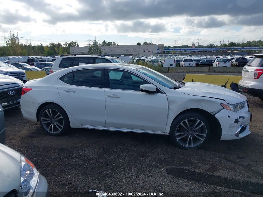 2020 Acura Tlx Tech Package VIN: 19UUB3F4XLA003494 Lot: 40433892