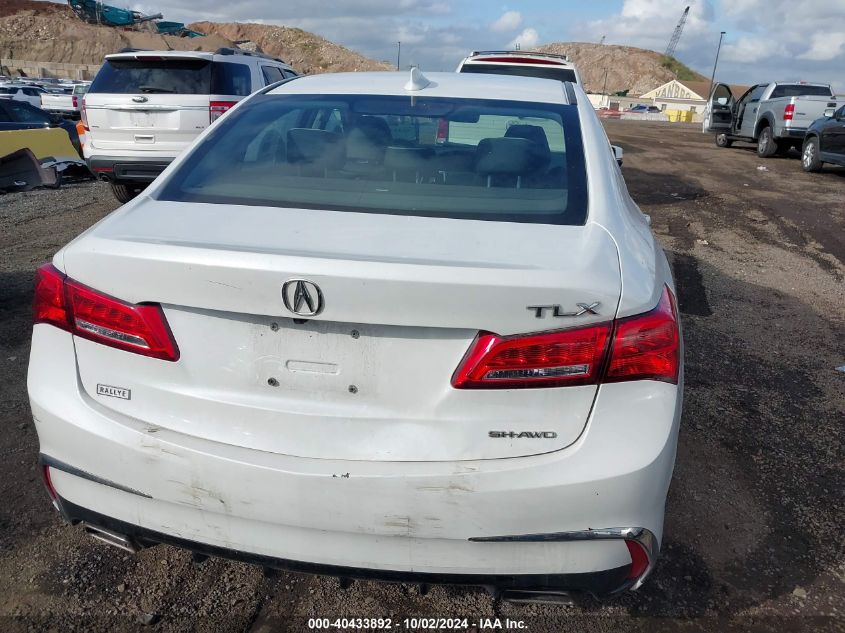 2020 Acura Tlx Tech Package VIN: 19UUB3F4XLA003494 Lot: 40433892