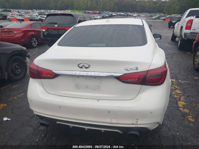 VIN JN1FV7AP2JM460144 2018 Infiniti Q50, 3.0T Red S... no.16