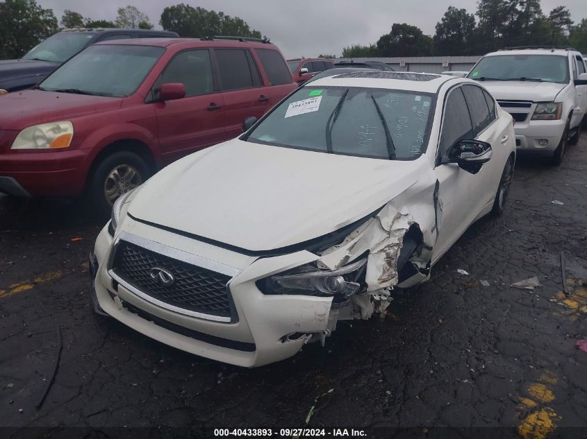 VIN JN1FV7AP2JM460144 2018 Infiniti Q50, 3.0T Red S... no.2